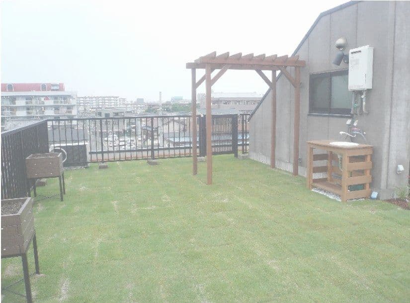 屋上庭園・芝庭